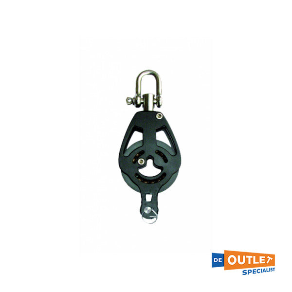 UBI Maior 80YC 80 mm single block zilver