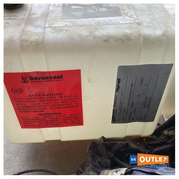 Besenzoni 24V hidropack kontrol ünitesi / kabloları ile - 7FR99269