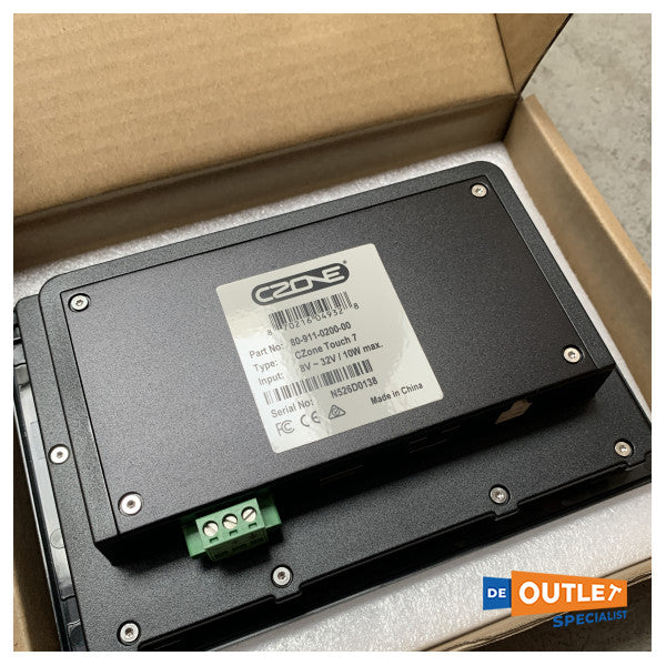 Czone Touch 7 Inch berøringsskjermkontroller Display 12/24V-80-911-0200-00