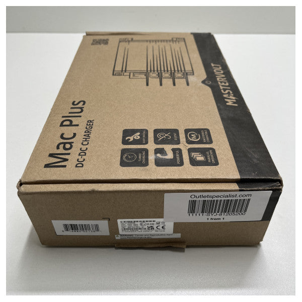 Μετατροπέας DC-DC Mastervolt Mac Plus 24 σε 12V - 50 amp - 81205200