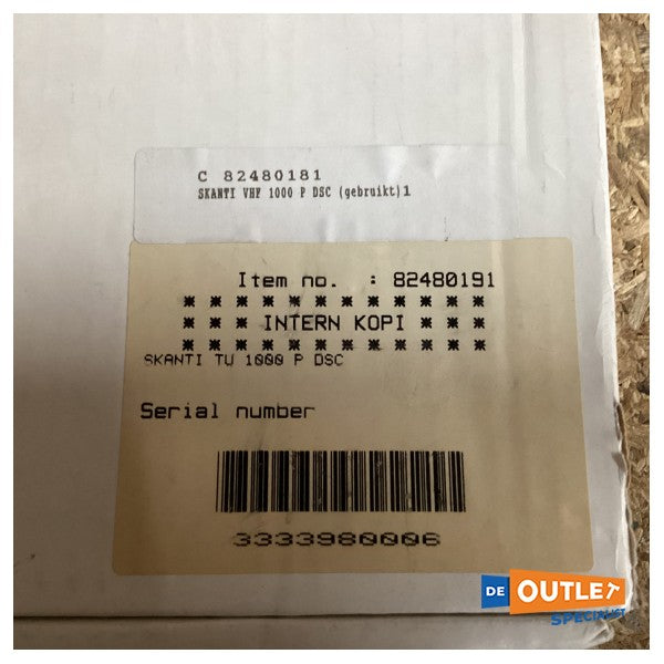 Skanti VHF Blackbox 1000 P DSC yeni - 82480181