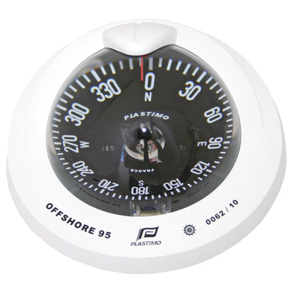 Plastimo offshore 95 Liquide Compass avec Rose noire 12V - 57636