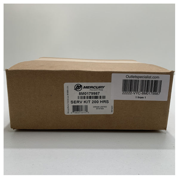 طقم خدمة اللوح الخارجي ميركوري V12 بقوة 600 حصان 200 ساعة - 8M0179987