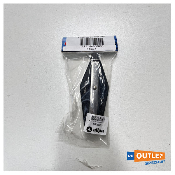 Allpa пластиковий блок для скрипки з поворотним механізмом чорний - 900600 - 900600