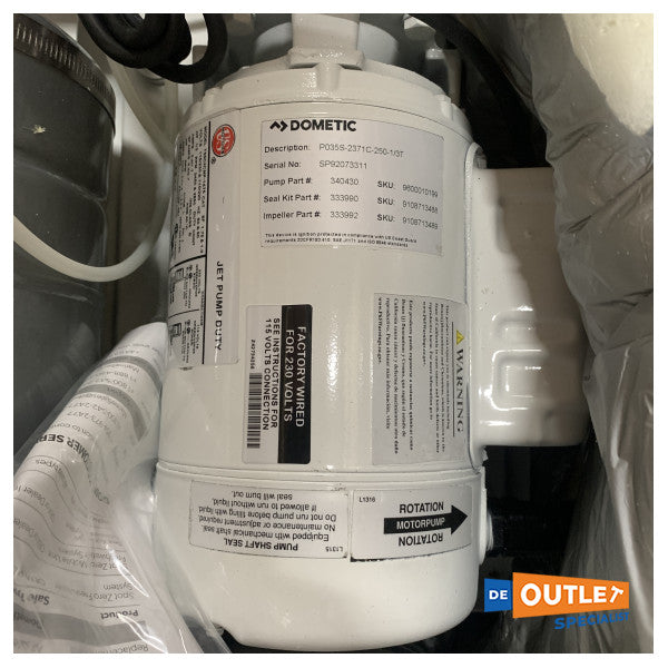 Bomba de ar condicionado Dometic PMP PKG P035S-2371C 230V - 9600011025