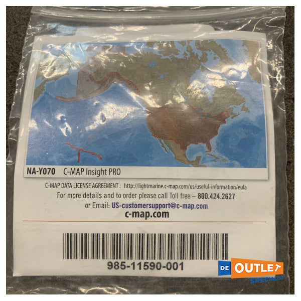 Схема C-MAP Insight Pro NA-Y070 - 985-011590-001