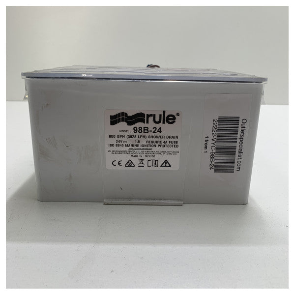 Pompa per doccia Rule 98B-24 50L/min