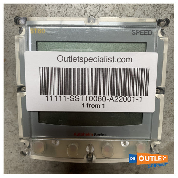 Невідома робота дисплея швидкості Raymarine ST60 - A22001