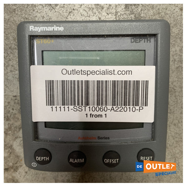 Raymarine ST60 + Défaut d'affichage de profondeur - A22010 -P