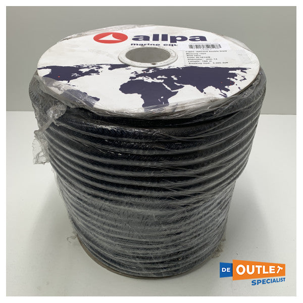 Roller Allpa kaksoispunottu kiinnitysköysi 14 mm - 150 m sininen laivastonsininen