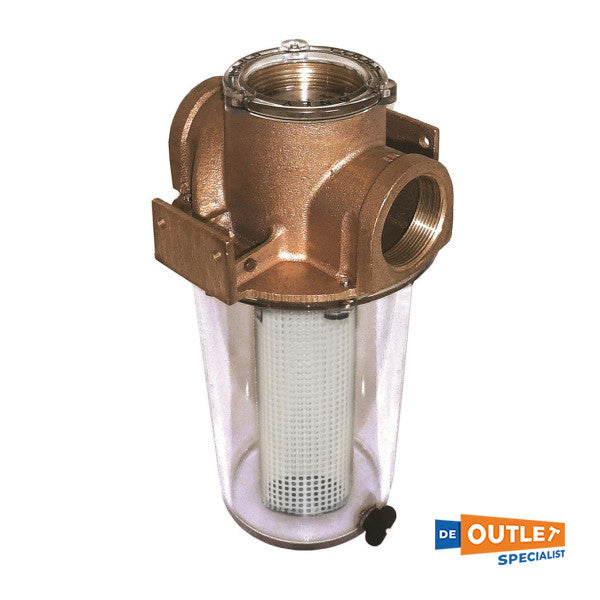 Бронзов филтър за морска вода Groco ARG-1500P 1/2 инча