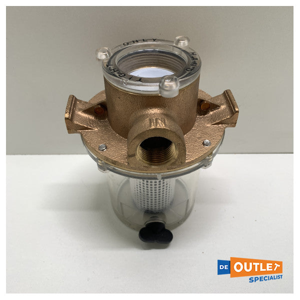 Бронзов филтър за морска вода Groco ARG-1500P 1/2 инча