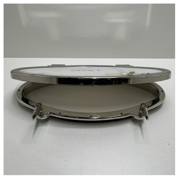 SCM Bikini Acero inoxidable Ovale Porthole 450 x 190 mm