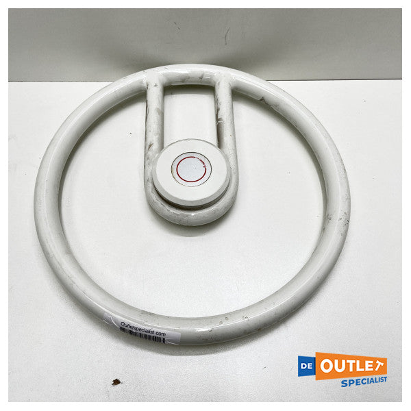 Volante Nemo Bravo in alluminio bianco 400 mm