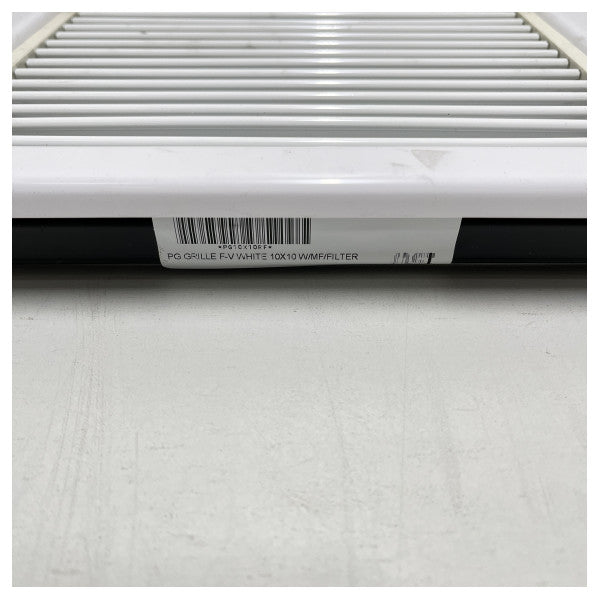 PG Grille Air Vent bil-Qafas tal-Immuntar & Filtru 10 X 10