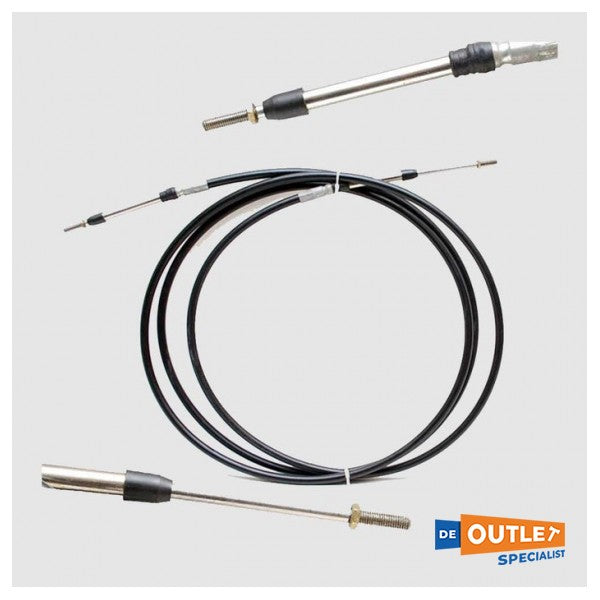 Teleflex 33C Universal steering cable/gas cable 3.5 meters black - CC2300-03500