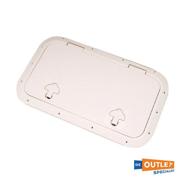 Bomar Access Hatch G7 694 x 262 mm Plastique blanc avec fermeture