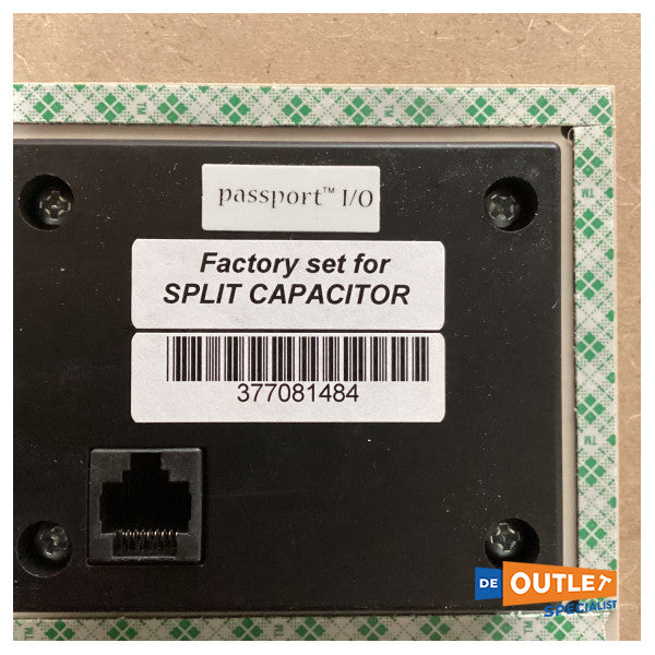 Marine Air Passport I/O Top Chiller kontrolör ekranı