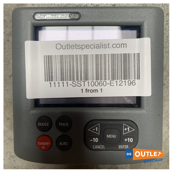 خلل في شاشة عرض جهاز التحكم بالطيار الآلي ST70 من Raymarine ST70 - E12196