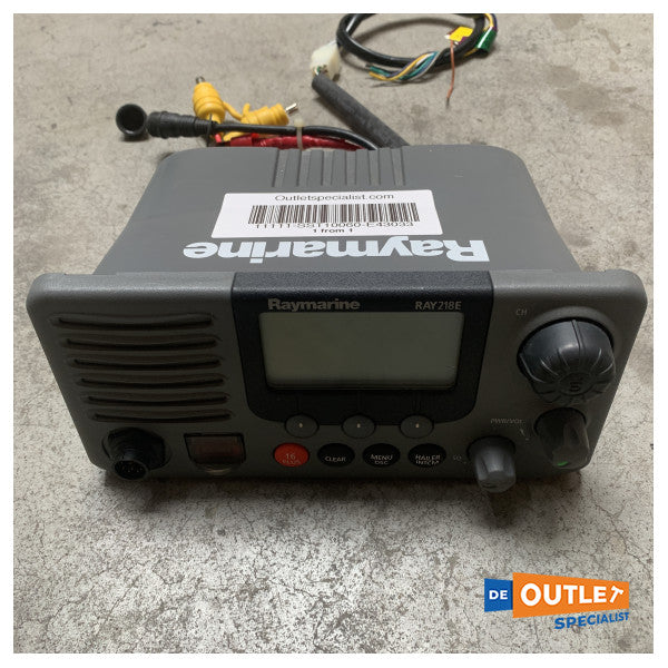 Raymarine Ray218e DSC Sistema VHF utilizado no probado - E43033