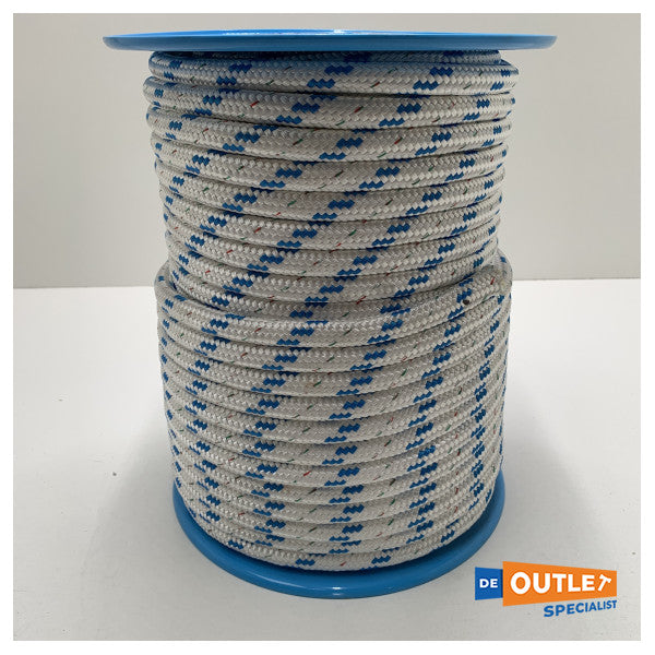 リール トレム シドニー・ダブル編みライン ポリエステル 14mm ブルー 80m