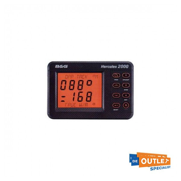 B&G Hercules 2000 8-button display version 9