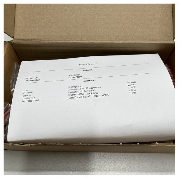 セーラー遭難アラームパネル AP5065 TT-3000E用 - 405065A