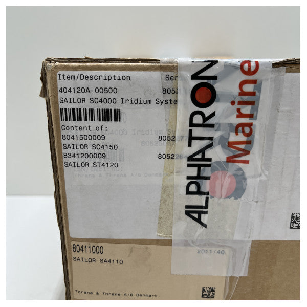 Sailor Iridium SC4000 Satellite Telefonsystem ST4120 - 404120a -0500