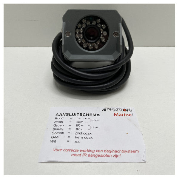 Alphatron Alphaam Mini Pu IR 16.0 mm Marine Proof camera - 3213.0404