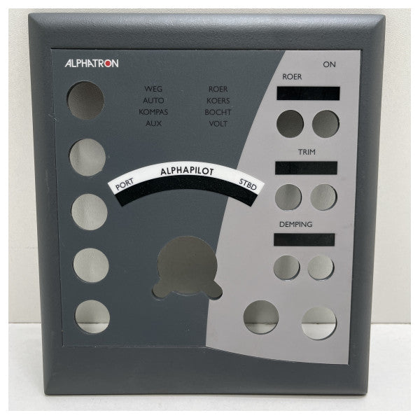 Alphatron AlphaPilot MC преден панел, черен - G-002675
