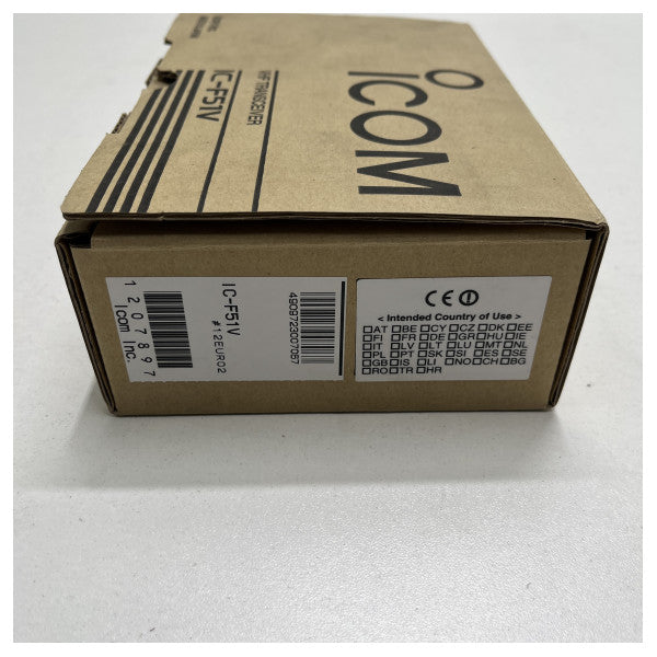 Radio portatile a 2 vie VHF ICOM PMR - IC-F51V