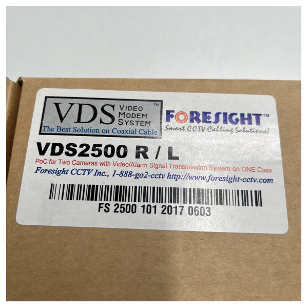 XIN VDS-2500 - 2 відео по 1 коаксіальному кабелю великої дальності