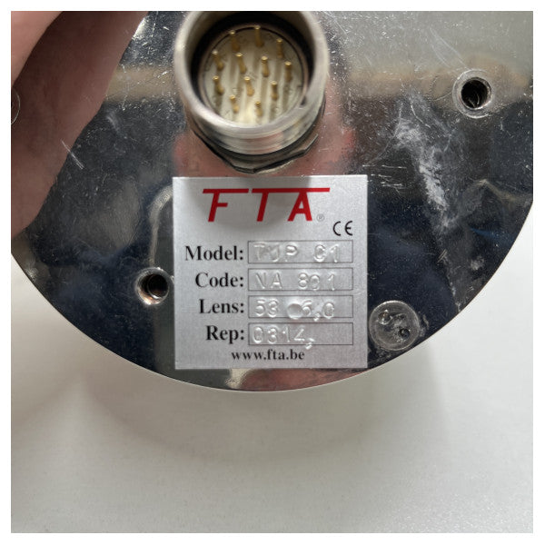 Купольна камера відеоспостереження Alphatron FTA з нержавіючої сталі TUP-C1 - 3213.0363