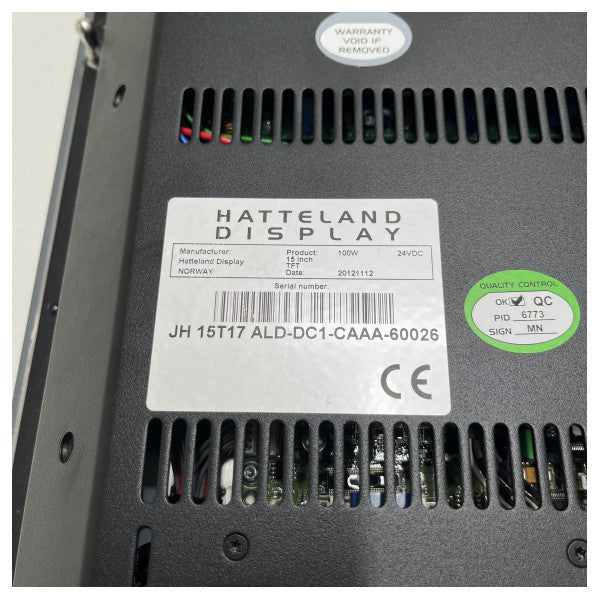 Hemsel Alphatron Alphascreen 15 inch-JH15T17 Ald-DC1-CAAA