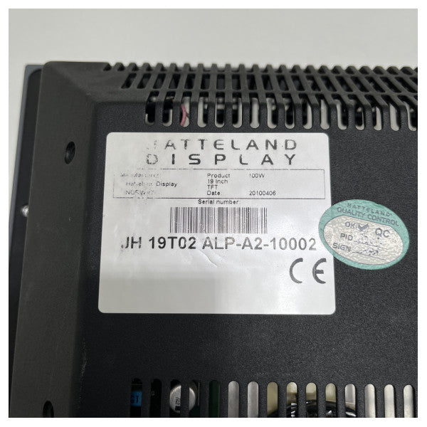 Hatteland Alphatron AlphaScreen 19 inç - JH 19T02 ALP A2