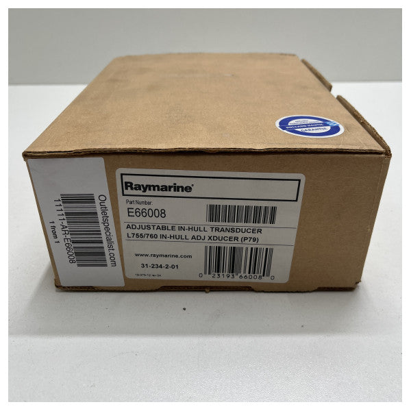 Raymarine P79 u pretvaraču dubine trupa 600W - E66008