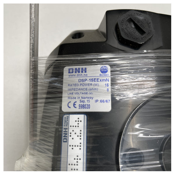 DNH zvučnik dokaznog eksplozije - Horn Black 100V 25W - DSP -15eexmn