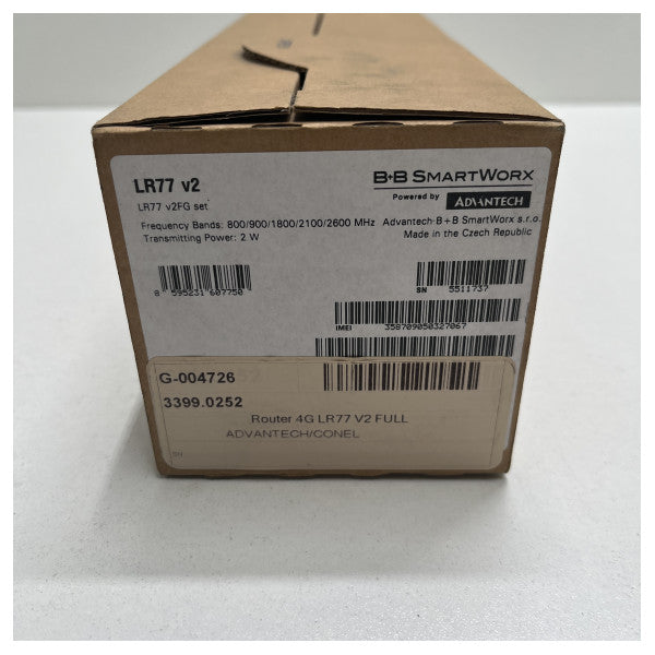 Advantech Conel 4G Router inalámbrico LR77 V2 completo