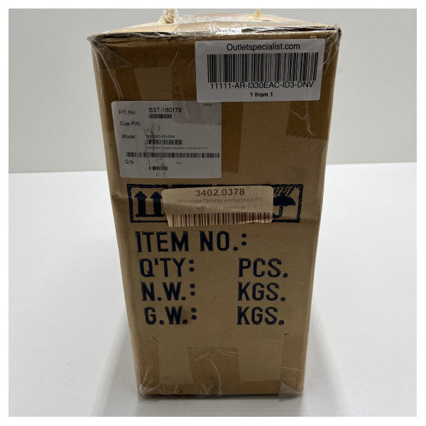 PC incrustada de WinMate Fanless I330AC-ID3-DNV