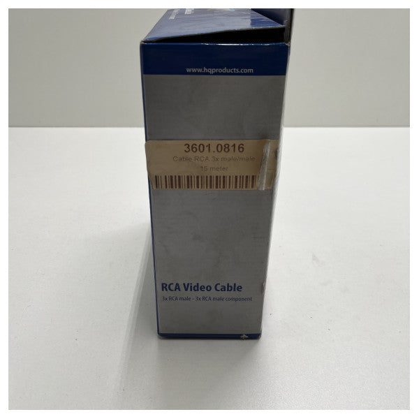 HQ RCA Cable Triple-Male 15 meter-HQSV-320-15