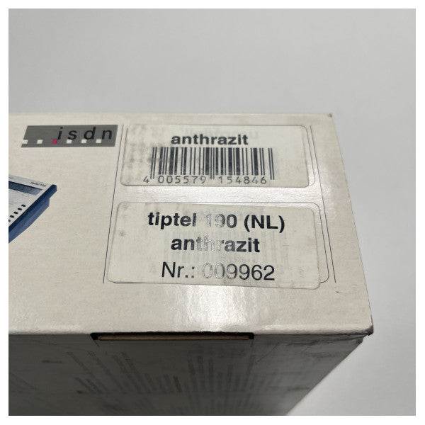 TipTel 190 ISDN-telefon grå - 4005579154846