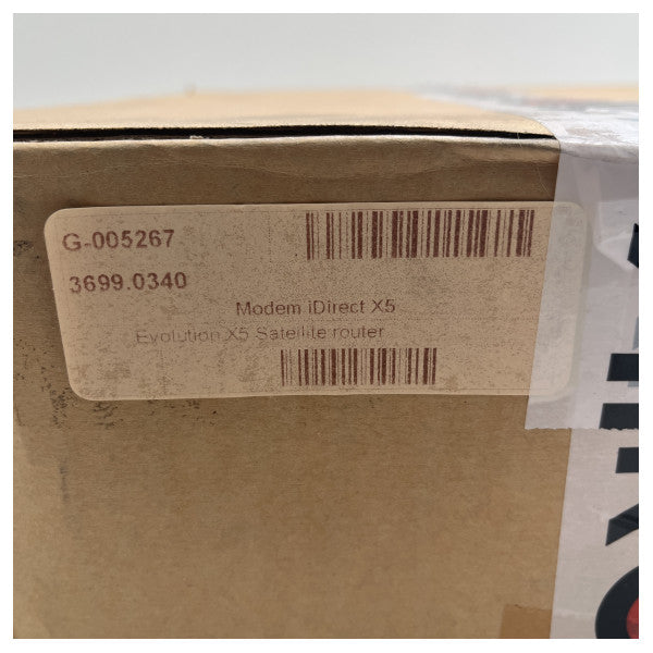 iDirect evolution X5 DVB-S2 satellitkontrollmodem - router