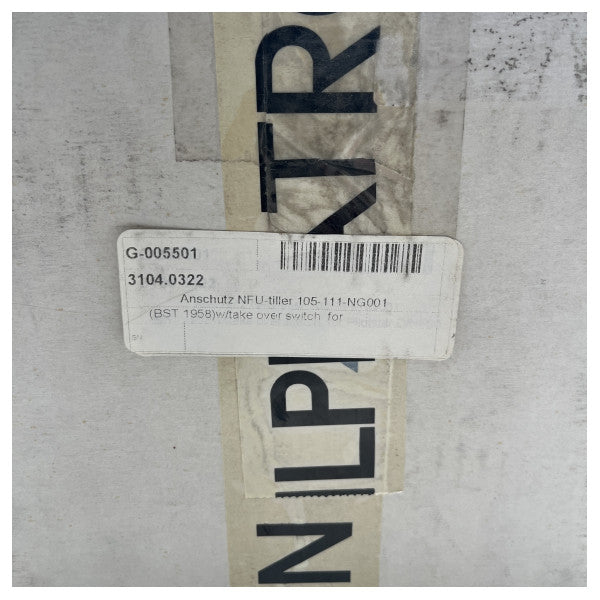 Raytheon Anschutz NFU-tiller control panel - 105-111-NG001