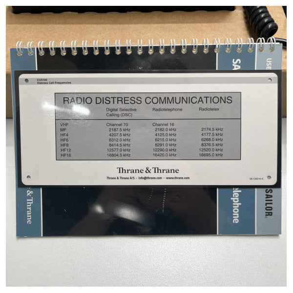 Sailor Series 5000 MF / HF Unité de contrôle Nouveau type CU5100