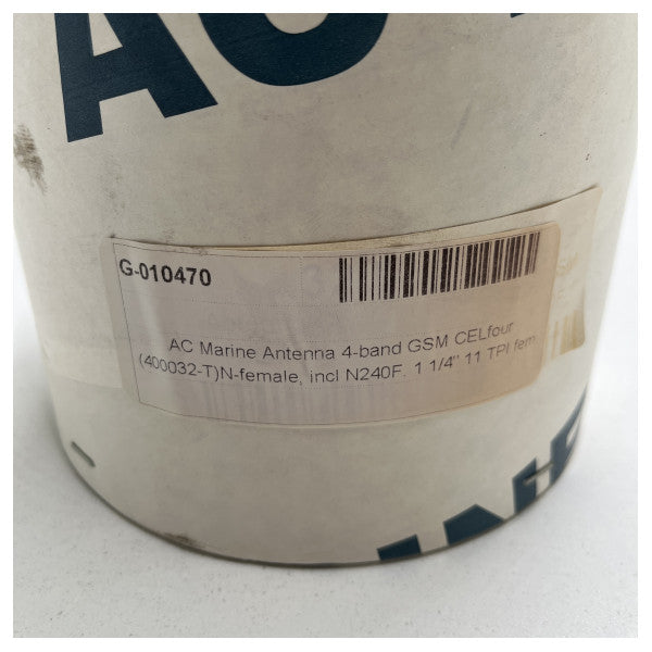 4-pasmowa antena komórkowa AC Marine do zastosowań morskich i lądowych 806-960