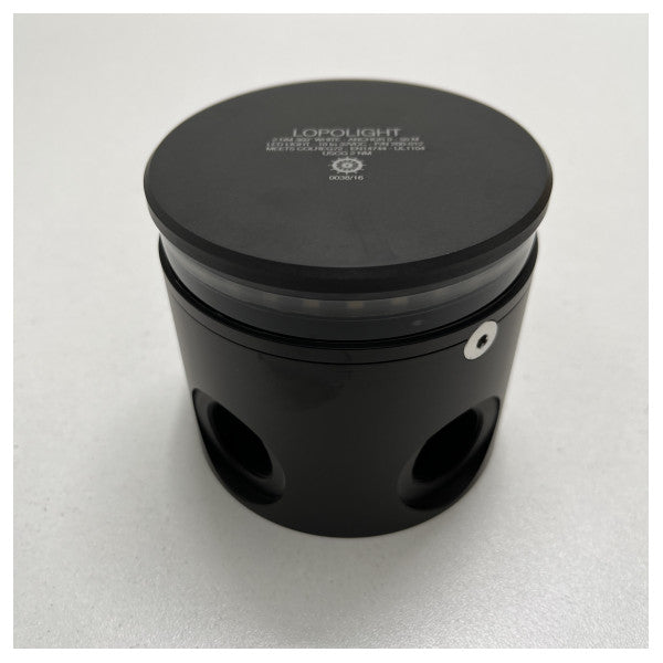 Lopolight άγκυρα φως 360ø λευκό μαύρο περίβλημα φως πλοήγησης - 200-012-PRO