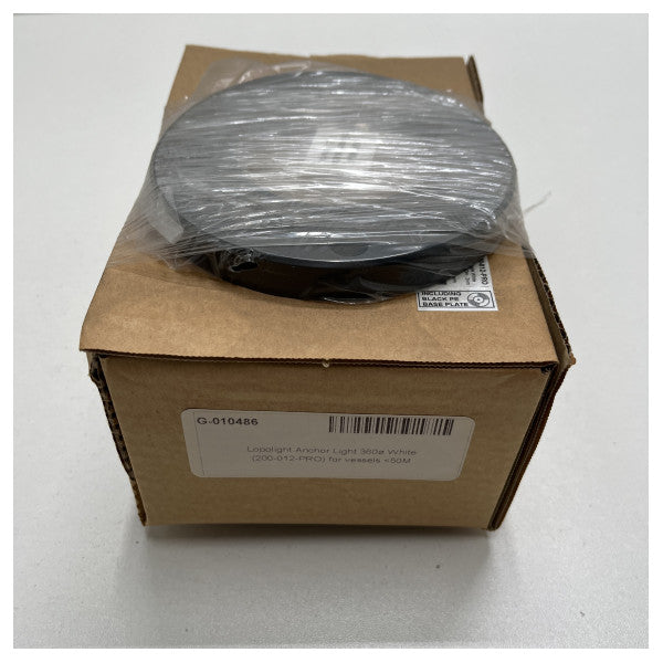 Lopolight άγκυρα φως 360ø λευκό μαύρο περίβλημα φως πλοήγησης - 200-012-PRO