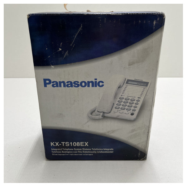 Τηλέφωνο Panasonic μαύρο - KXTS108EXB