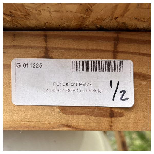 Система супутникового зв'язку Sailor Fleet 77 - TT-3038C