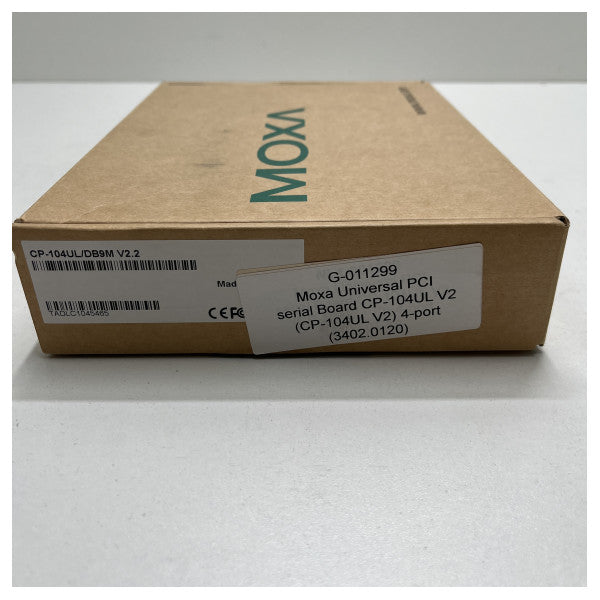 Moxa Universal PCI seriellt gränssnittskort CP-104UL V2